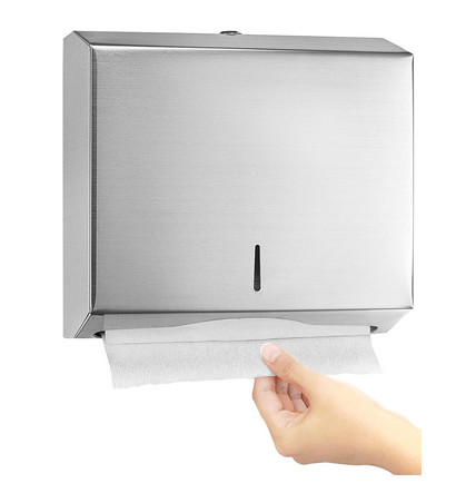 Z Tissue Paper Dispenser (Stainless Steel) - Medium