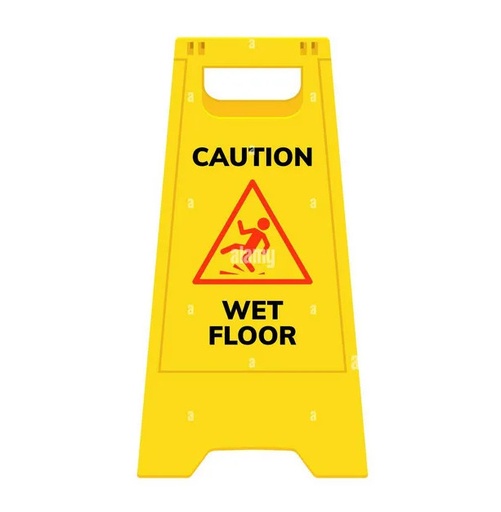 Wet Floor Caution Sign