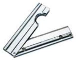 Industrial Glass Scraper Trim (With Blade - Stainless Steel)
