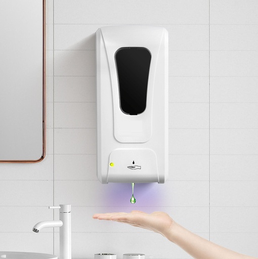 1000 ml Automatic Soap and Sanitizer Dispenser - Gel (White)